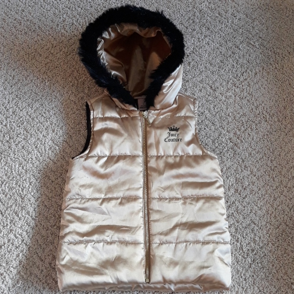 Childrens Juicy Couture Puffer Vest